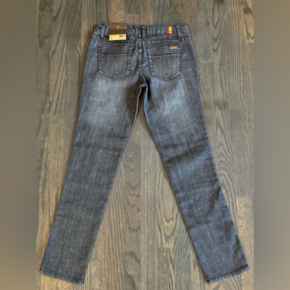 Zana Di premium denim y2k brand skinny jeans size 7 NWT - Picture 3 of 9